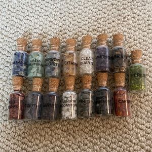 crystal chip bottles